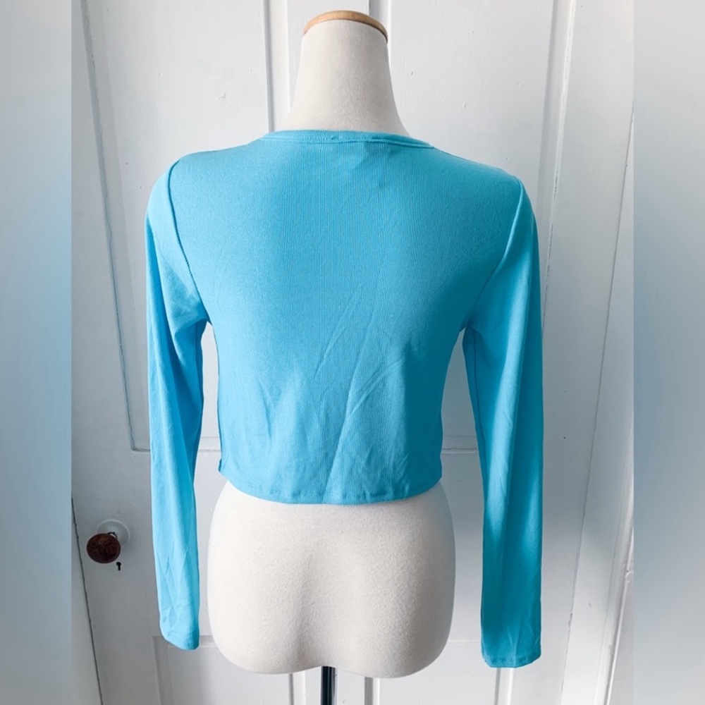 NWT Zara ruched crop top